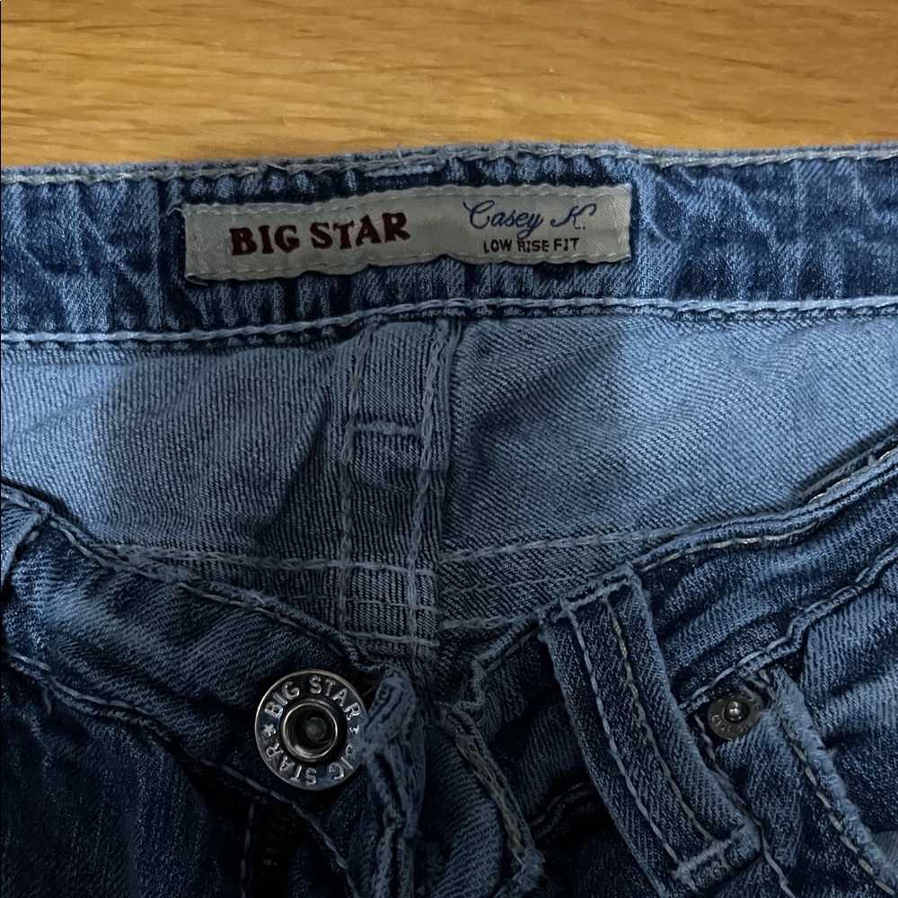 Big Star Casey Low Rise Blue Denim Jeans